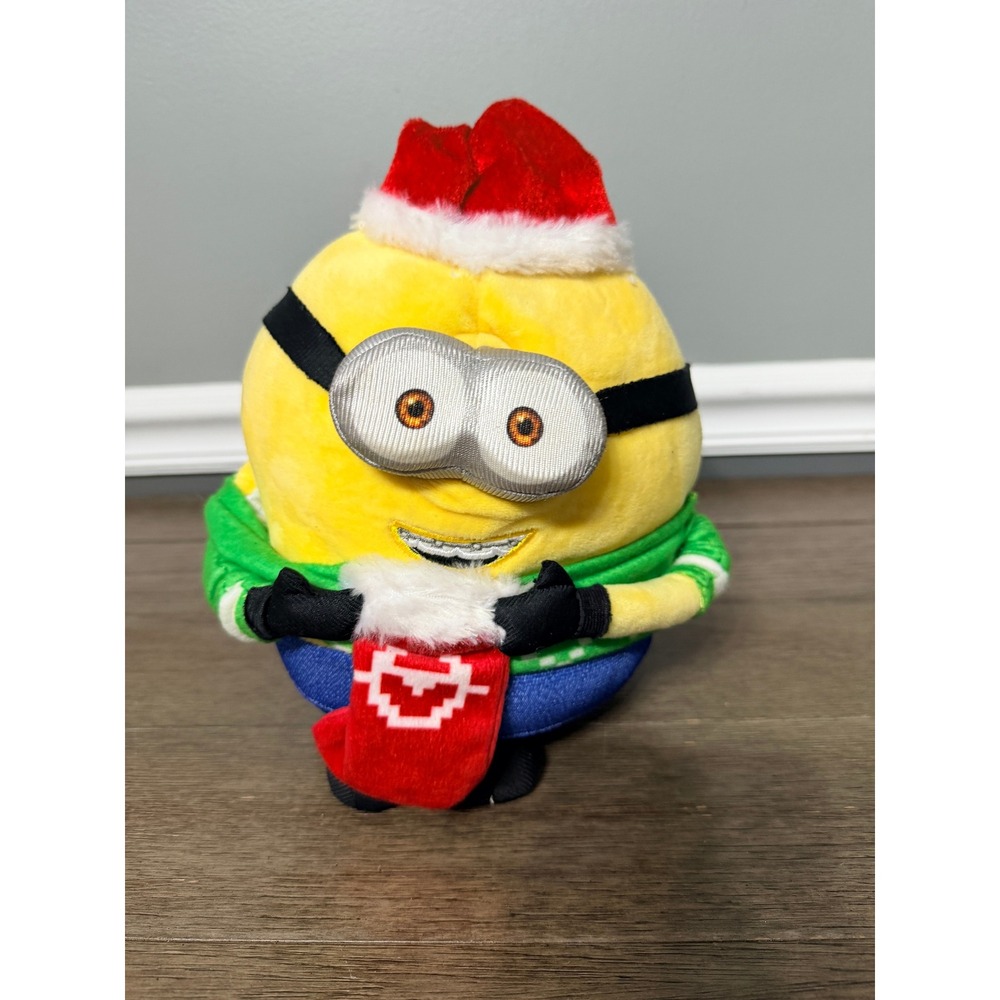 Illumination Minions The Rise of Gru‎ Christmas Santa Plush